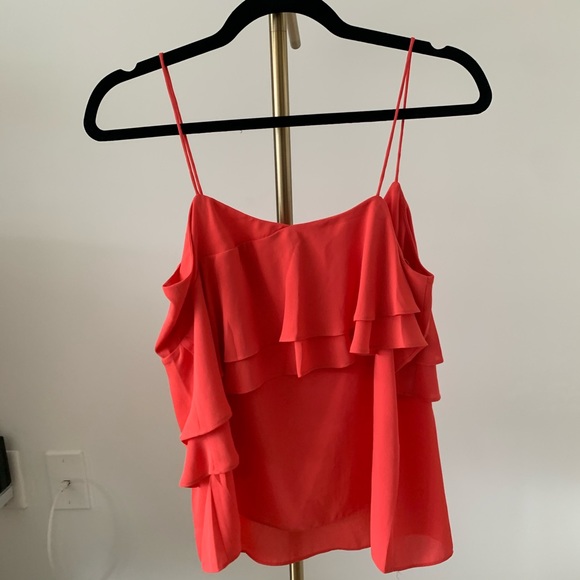 J Crew Drapey Ruffle Cami - Picture 3 of 3